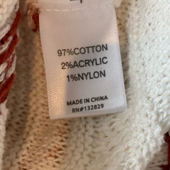 X REVOLVE Tamika One Shoulder Sweater in Rust House of Harlow 1960 Size M - Picture 7 of 7